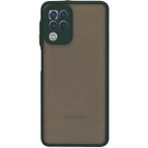Samsung Galaxy A22 Kılıf Montreal Silikon Kapak - Yeşil - 1 - Renkli