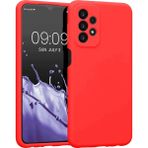 Samsung Galaxy A23 4g Kılıf First Silikon - Kırmızı - 1 - Renkli