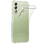 Samsung Galaxy A25 5G ile uyumlu Kılıf Şeffaf Silikon Hibrit Case Kapak Renksiz