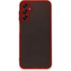 Samsung Galaxy A25 5g Kılıf Montreal Silikon Kapak - Kırmızı - 1 - Renkli