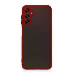 Samsung Galaxy A25 5G Kılıf Montreal Silikon Kapak - Kırmızı-(5796)
