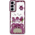 Samsung Galaxy A25 5g Kılıf Sweet Desenli Silikon Kapak - Pembe - 1 - Renkli