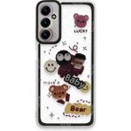 Samsung Galaxy A25 5g Kılıf Sweet Desenli Silikon Kapak - Sarı - 1 - Renkli