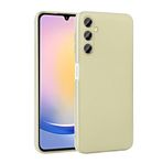 Samsung Galaxy A25 İle Uyumlu Kılıf Premier Silikon Kapak 30972 Gold