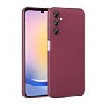 Samsung Galaxy A25 İle Uyumlu Kılıf Premier Silikon Kapak 30972 Mürdüm