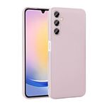 Samsung Galaxy A25 İle Uyumlu Kılıf Premier Silikon Kapak 30972 Rose Gold