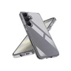 Samsung Galaxy A25 Kılıf Kamera Çıkıntılı Korumalı Renksiz Yumuşak Şeffaf Esnek Silikon Kapak