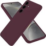 Samsung Galaxy A26 Kılıf First Silikon - Mürdüm - 1 - Renkli