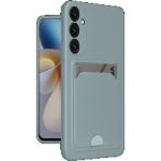 Samsung Galaxy A26 Kılıf Kelvin Kartvizitli Silikon - Açık Yeşil - 1 - Renkli