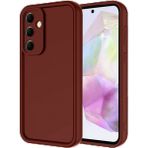 Samsung Galaxy A26 Kılıf Viera Silikon - Bordo - 1 - Renkli