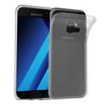Samsung Galaxy A3 2017 Esnek Şeffaf Silikon Cep Telefonu Kılıfı