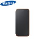 Samsung Galaxy A3 2017 Neon Mavi Kapaklı Kılıf