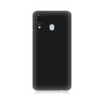 Samsung Galaxy A30 İçi Kadife Siyah Uyumlu Silikon Kılıf