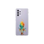 Samsung Galaxy A32 ile uyumlu Splash ahtapot tasarımlı şeffaf silikon kılıf
