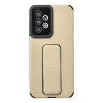 Samsung Galaxy A33 5G Kılıf Mega Standlı Silikon - Gold-(5796)