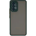 Samsung Galaxy A33 5g Kılıf Montreal Silikon Kapak - Yeşil - 1 - Renkli