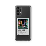 Samsung Galaxy A33 ile Uyumlu Winx Club Minimalist Poster Tasarım Baskılı Şeffaf Kılıf