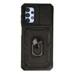 Samsung Galaxy A33 Kılıf Pars Lens Yüzüklü Standlı Silikon Kılıf