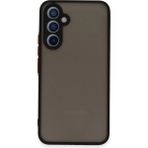 Samsung Galaxy A34 5g Kılıf Montreal Silikon Kapak - Siyah - 1 - Renkli