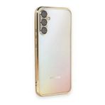 Samsung Galaxy A34 5G Kılıf Razer Lensli Silikon - Gold