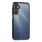 Samsung Galaxy A35 5G Kılıf Lensli Silikon - Mor