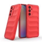 Samsung Galaxy A35 İle Uyumlu Kılıf Esnek TPU Oyuklu Arka Yüzey Tasarımlı Etnik Silikon Kapak