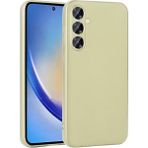 Samsung Galaxy A35 Kılıf Esnek Yapılı Ince Slim Silikon Kapak Ryc/premier - Gold
