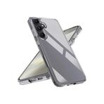 Samsung Galaxy A35 Kılıf Kamera Çıkıntılı Korumalı Renksiz Yumuşak Şeffaf Esnek Silikon Kapak Uyumlu