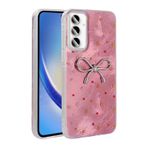 Samsung Galaxy A35 Kılıf Kamera Korumalı Figürlü Ponti Silikon Kapak Açık Pembe