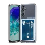 Samsung Galaxy A36 Kılıf Kart Şeffaf Silikon - Şeffaf