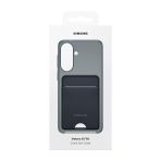 Samsung Galaxy A37 Kart Bölmeli Kılıf-Siyah