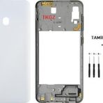 Samsung Galaxy A40 - Sm-A405f Full Kasa Arka Kapak Takim Beyaz - Tamır Setı