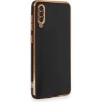 Samsung Galaxy A50 Kılıf Volet Silikon - Siyah - 1 - Renkli