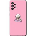 Samsung Galaxy A52 HD Desen Baskılı Arka Kapak - Bad Grandmother Kılıf