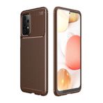 Samsung Galaxy A52 Kılıf Focus Karbon Kamera Korumalı Silikon Kılıf