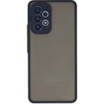 Samsung Galaxy A53 5g Kılıf Montreal Silikon Kapak - Lacivert - 1 - Renkli