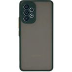 Samsung Galaxy A53 5g Kılıf Montreal Silikon Kapak - Yeşil - 1 - Renkli