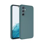 Samsung Galaxy A54 ile Uyumlu Kılıf İçi Kadife Kamera Korumalı Lansman Silikon Kapak