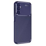 Samsung Galaxy A54 Kilif Zore Karbon Gorunumlu Negro Silikon Kapak