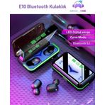Samsung Galaxy A54 Uyumlu Bluetooth 5.1 Mikrofonlu LED Göstergeli Gamer Kulak Içi Kulaklık