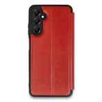 Samsung Galaxy A55 5G Kılıf Flip Cover - Kırmızı