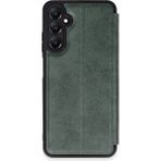 Samsung Galaxy A55 5g Kılıf Flip Cover - Koyu Yeşil - 1 - Renkli