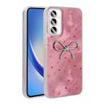 Samsung Galaxy A55 İle Uyumlu Kılıf Kamera Korumalı Figürlü Ponti Silikon Kapak 36573 Açık Pembe