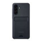 Samsung Galaxy A57 Kart Bölmeli Kılıf-Siyah