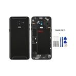 Samsung Galaxy A6 Plus - Sm-A605f Full Kasa Arka Kapak Takim Sıyah - Tamır Setı