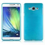 Samsung Galaxy A7 2015 Kılıf Ultra İnce Silikon Kapak 0.2 Mm Mavi