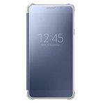 Samsung Galaxy A7 (2016) Koruyucu Kılıf, Clear View Cover EF-ZA710CBEGWW, Siyah/Şeffaf (Kılıf 14 cm, Siyah/Şeffaf)