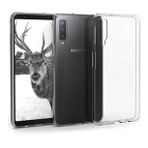 Samsung Galaxy A7 2018 (A750) Ultra Ince Silikon Kılıf Şeffaf