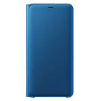 Samsung Galaxy A7 2018 Cüzdan Kılıf (Mavi)