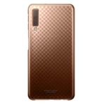 Samsung Galaxy A7 2018 Koruyucu Kılıf, Altın/Beyaz